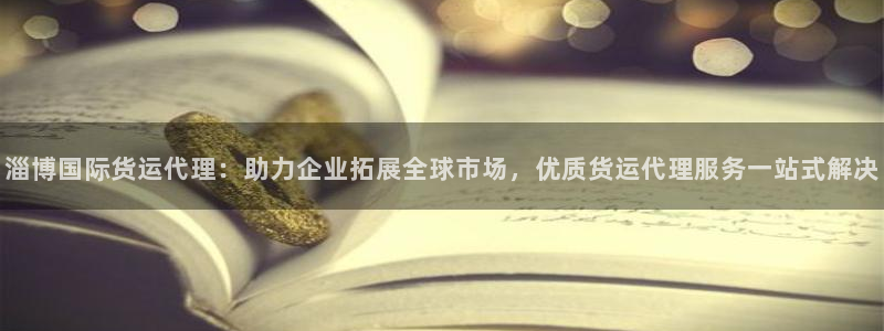 尊龙网址苹果版下载：淄博国际货运代理：助力企业拓展全球市